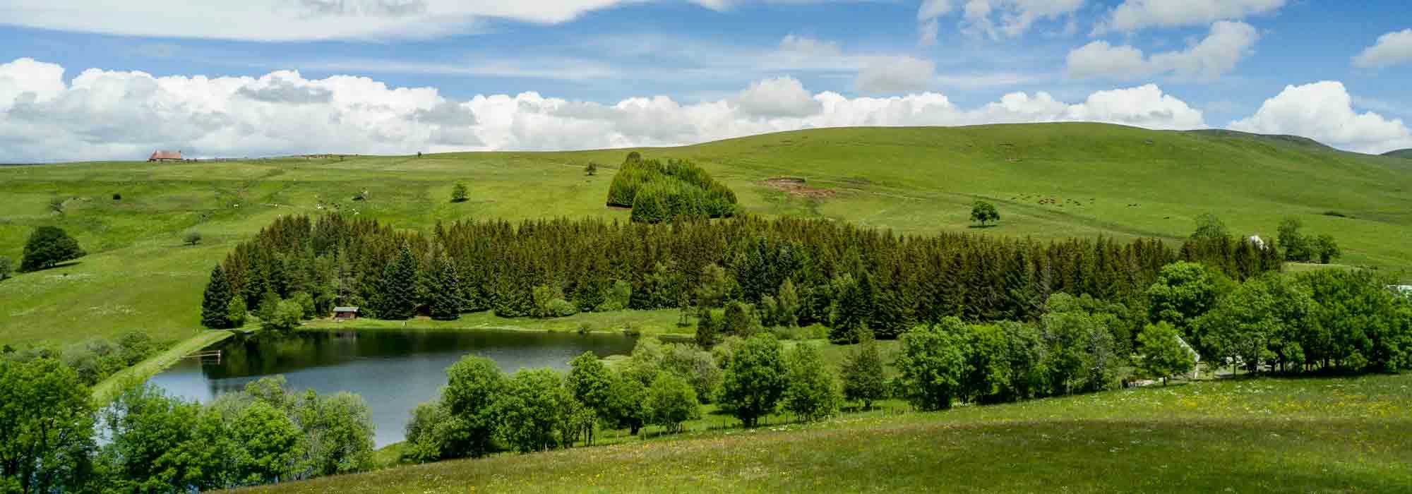 lac volcan auvergne lac des estives